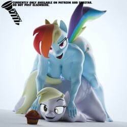 Derpy Hooves & Rainbow Dash (Friendship Is Magic) Rule 34 Video