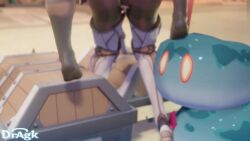 Hilichurls & Noelle (Genshin Impact) Rule 34 Video