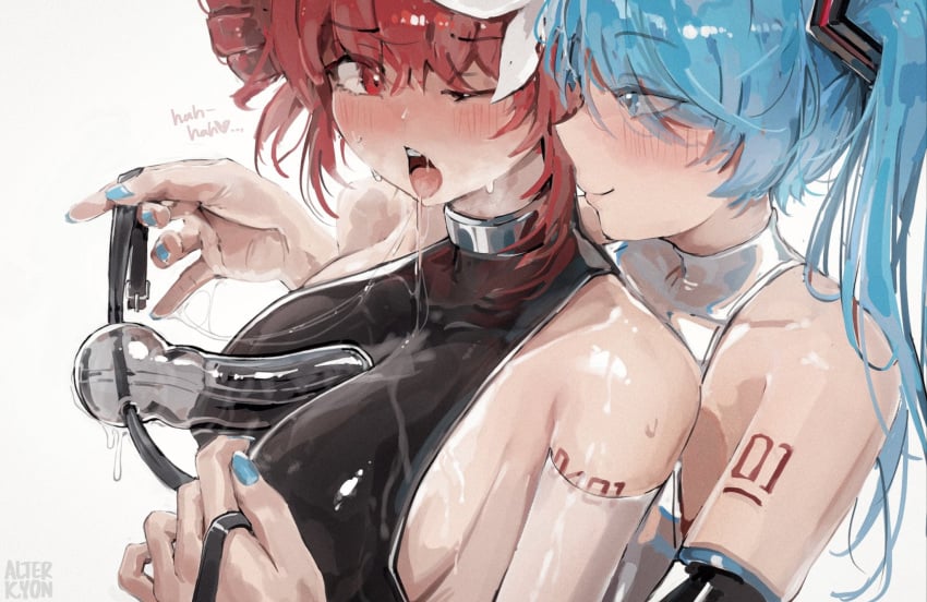 Hatsune Miku & Kasane Teto (Utau) Rule 34 – Bangs