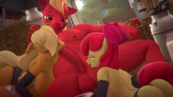 Apple Bloom & Applejack (Friendship Is Magic) Rule 34 Video