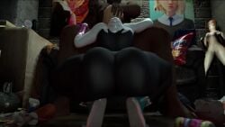 Gwen Stacy & Gwen Stacy (Heroic Whores) Rule 34 Video