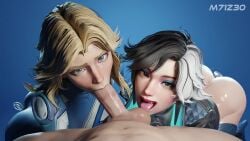 Invisible Woman & Invisible Woman (Marvel) Rule 34 Video
