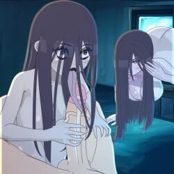 Kayako Saeki & Sadako Yamamura (Halloween) Rule 34 Video