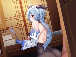Ganyu (Genshin Impact) Rule 34 Video – Ahoge