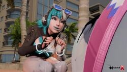 Jeff The Land Shark & Luna Snow (Marvel) Rule 34 Video