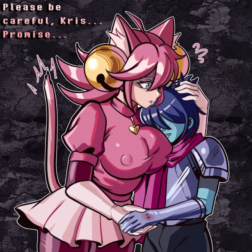 Kris & Mad Mew Mew (Deltarune) Rule 34 – Big Breasts