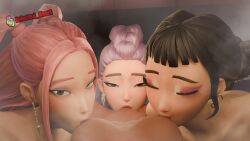 Zoey & Mira Kpop Demon Hunters Rule 34 – Lesbian Animation