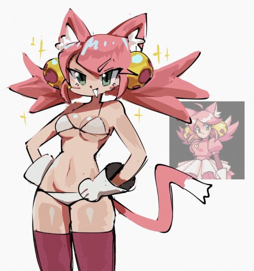 Mad Mew Mew & Mew Mew (Deltarune) Rule 34 – Bikini