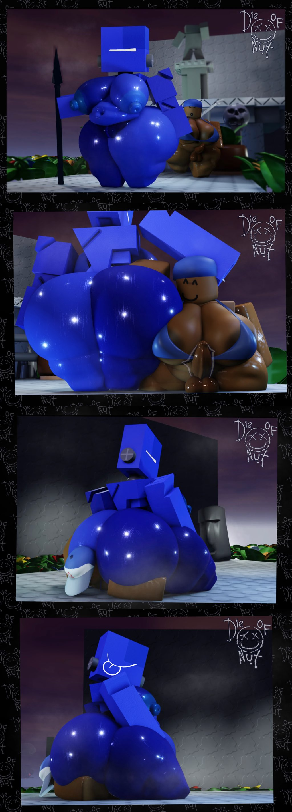 Harken & Taunt (Die Of Death) Rule 34 – Ass