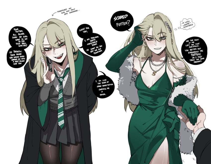 Draco Malfoy Harry Potter Rule 34 – Thick Thighs Hentai Pic #11