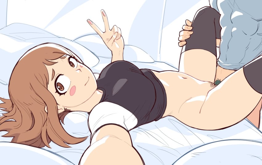 Izuku Midoriya & Ochako Uraraka (Boku No Hero Academia) Rule 34