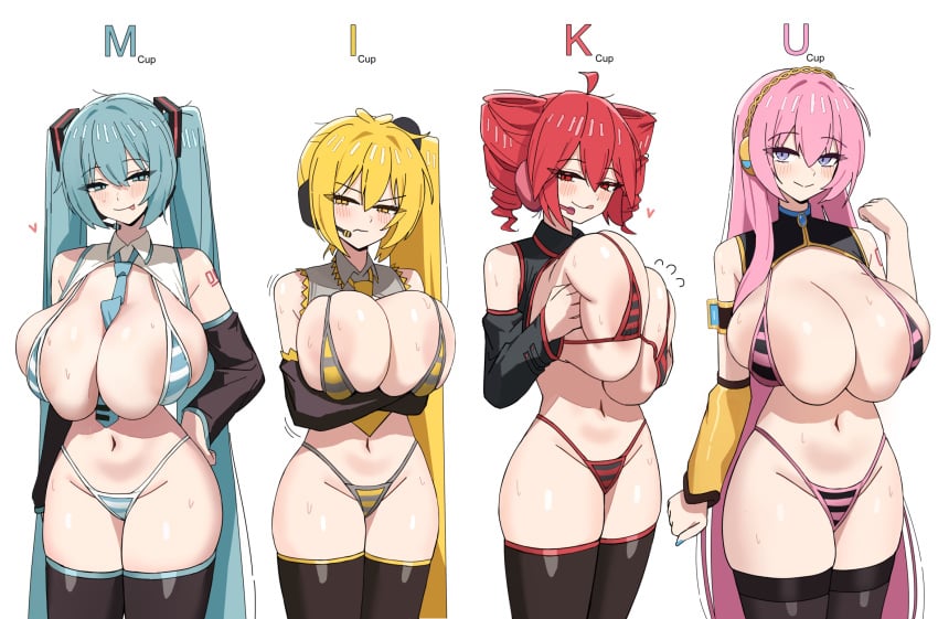 Akita Neru & Hatsune Miku (Triple Baka) Rule 34