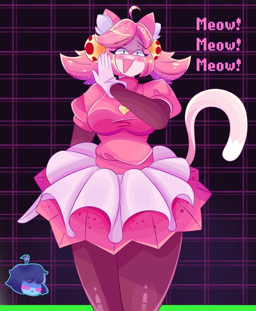 Mad Mew Mew & Mew Mew (Deltarune) Rule 34 – Breasts