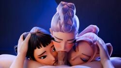Abby & Huntrix (Epic Games) Rule 34 Video – Asian Female