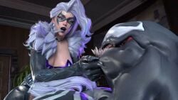 Black Cat & Felicia Hardy Spider-Man Rule 34 – Sex Animation 720p