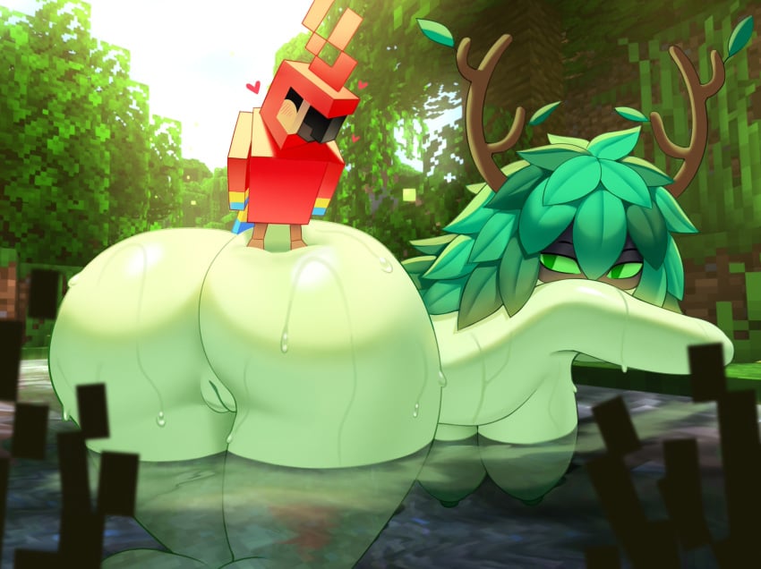 Huntress Wizard & Parrot (Adventure Time) Rule 34