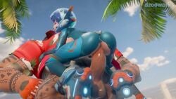 Juno & Mauga (Blizzard Entertainment) Rule 34 Video