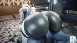 Edi & Liara T'soni (Mass Effect) Rule 34 Video