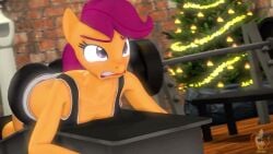Rainbow Dash & Scootaloo (Christmas) Rule 34 Video