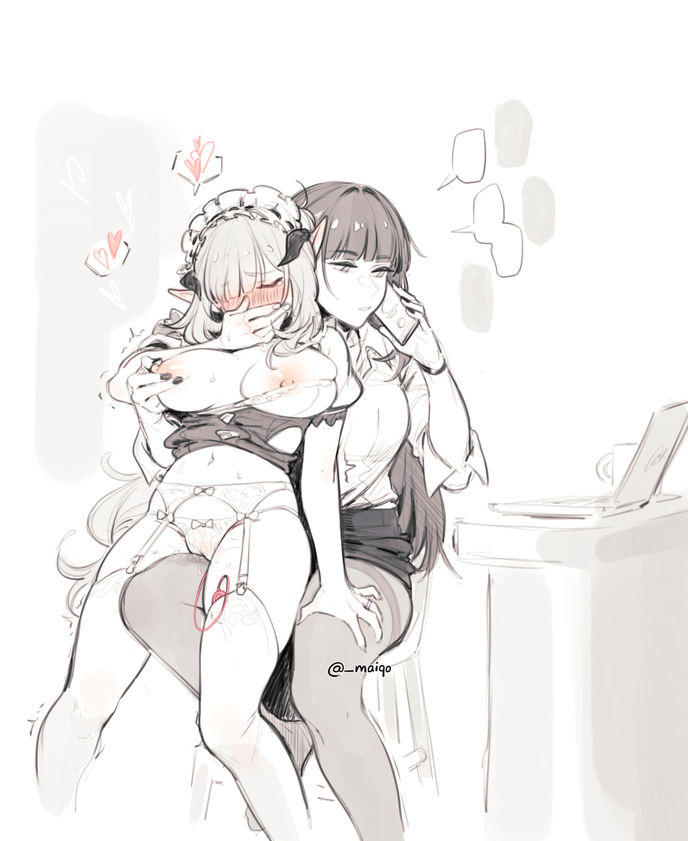 Elysia & Elysia (miss Pink Elf) (Honkai) Rule 34