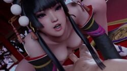 Nyotengu (Dead Or Alive) Rule 34 Video – Black Hair