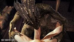 Argonian & Nurja (Bethesda Softworks) Rule 34 Video