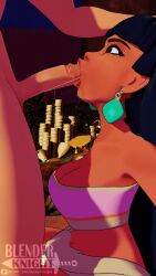 Chel & Chel (Dreamworks) Rule 34 Video – Blowjob