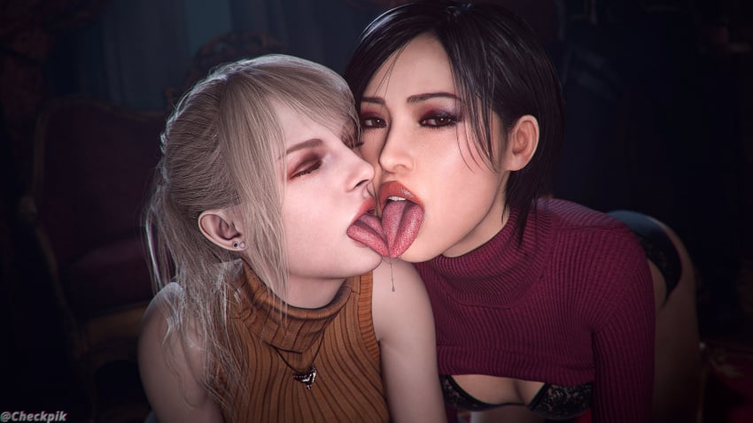 Ada Wong & Ashley Graham (Capcom) Rule 34 – American