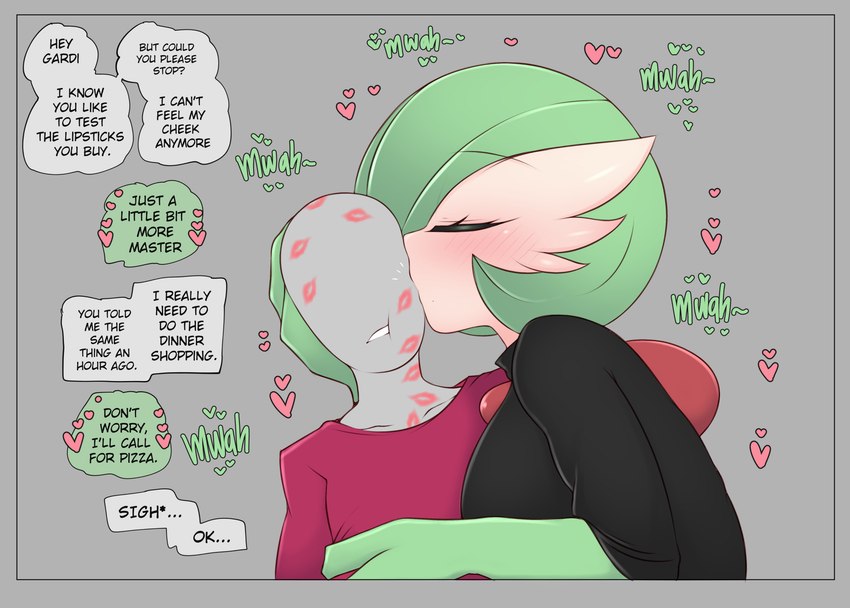 Anon & Gardevoir (Pokemon) Rule 34 – Anthro