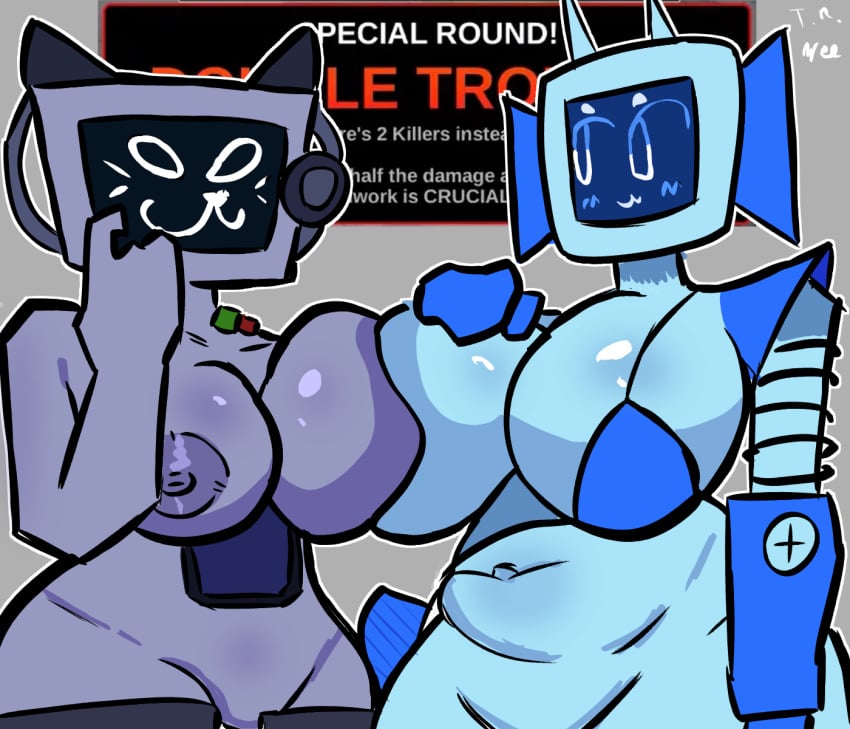 Badware & Ms. Input (Die Of Death) Rule 34 – Belly Button