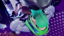D.Mon Overwatch Rule 34 – Blowjob & Glasses on Head 3D Animation