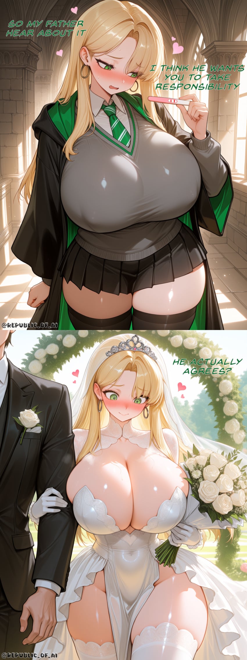 Draco Malfoy Harry Potter Rule 34 – Huge Tits AI Pic