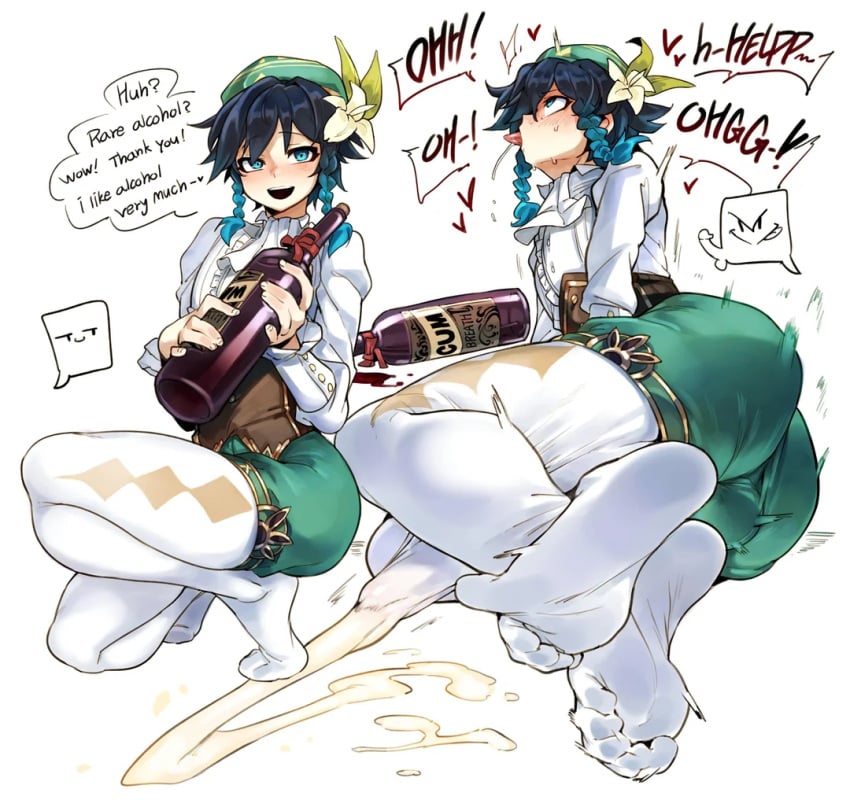 Venti (Genshin Impact) Rule 34 – Ahe Gao
