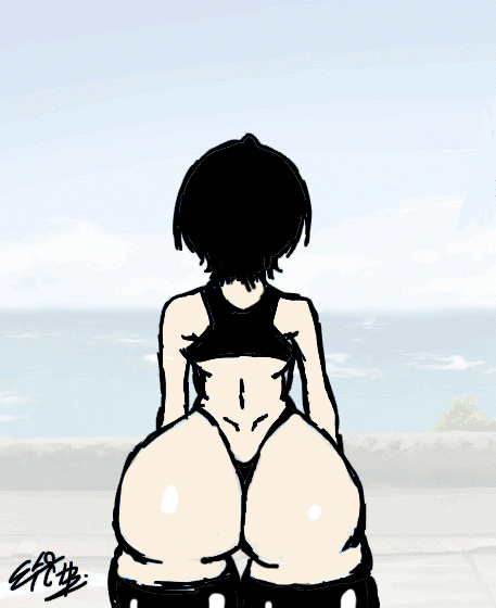 Kuchiki Rukia (Bleach) Rule 34 GIF – Anger Vein