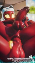 Millie & Moxxie (Helluva Boss) Rule 34 Video – Anal