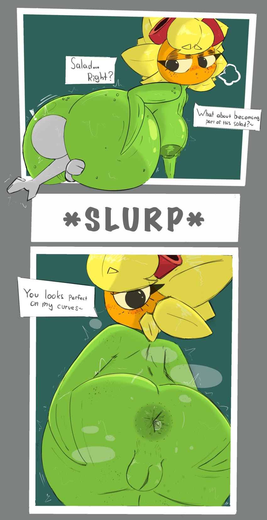 Sunflower & Solar Flare Plants vs Zombies Rule 34 – Anal Pic #2