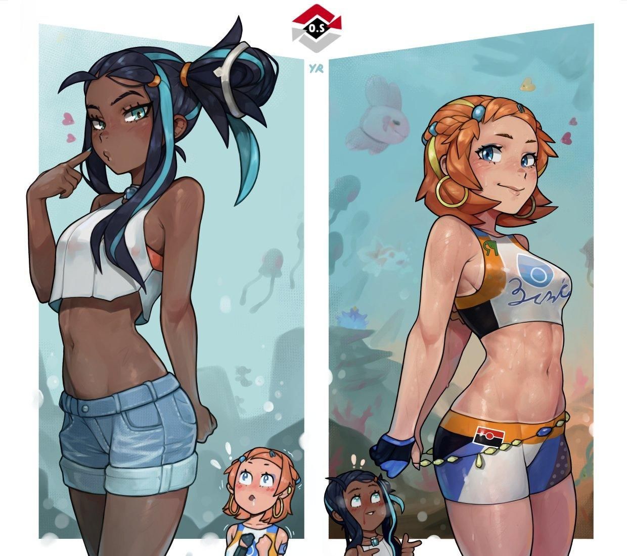 Kasumi & Nessa (Nintendo) Rule 34 – Abs