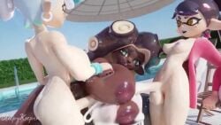 Callie & Callie (Nintendo) Rule 34 Video – Anthro