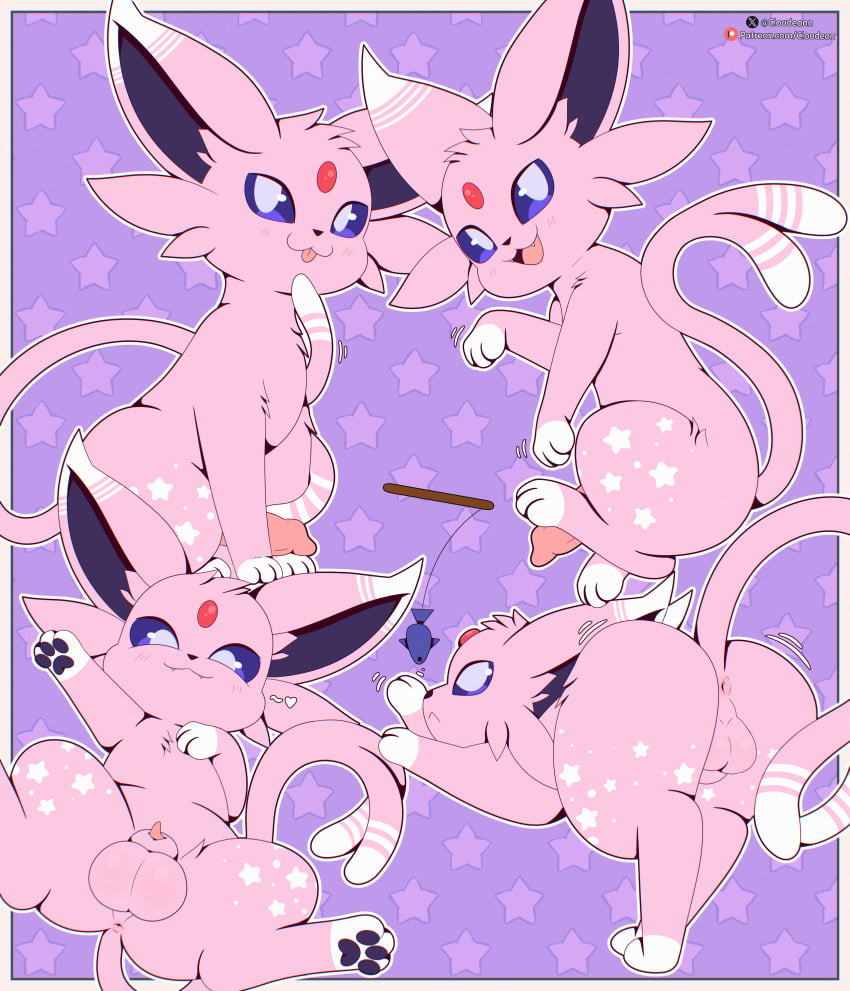 Eeveelution & Espeon (Nintendo) Rule 34 – Animal Genitalia