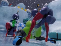 Bob-omb & Bob-ombette (Christmas) Rule 34 Video