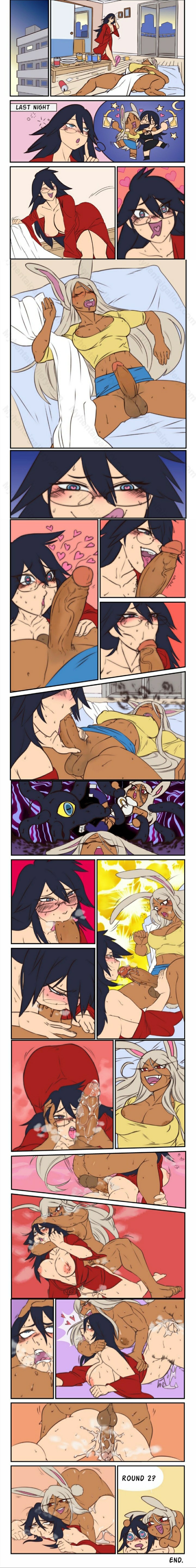 Midnight & Miruko (My Hero Academia) Rule 34 – Alcohol