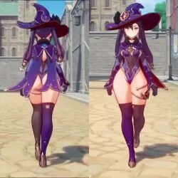 Mona (Genshin Impact) Rule 34 Video – Ass