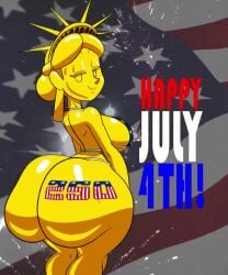 Lady Liberty & Statue Of Liberty (4th Of July) Rule 34 Video