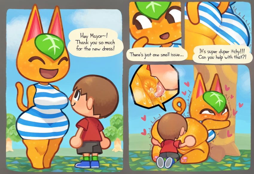 Villager & Tangy Animal Crossing Rule 34 – Anal AI Pic
