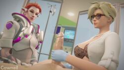 Angela Ziegler & Dr. Ziegler (Blizzard Entertainment) Rule 34 Video
