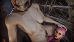Huntress & Susie (Dbd) Rule 34 Video – Being Watched
