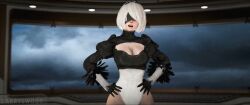 2b Nier: Automata Rule 34 – Blowjob & Facesitting 3D Animation