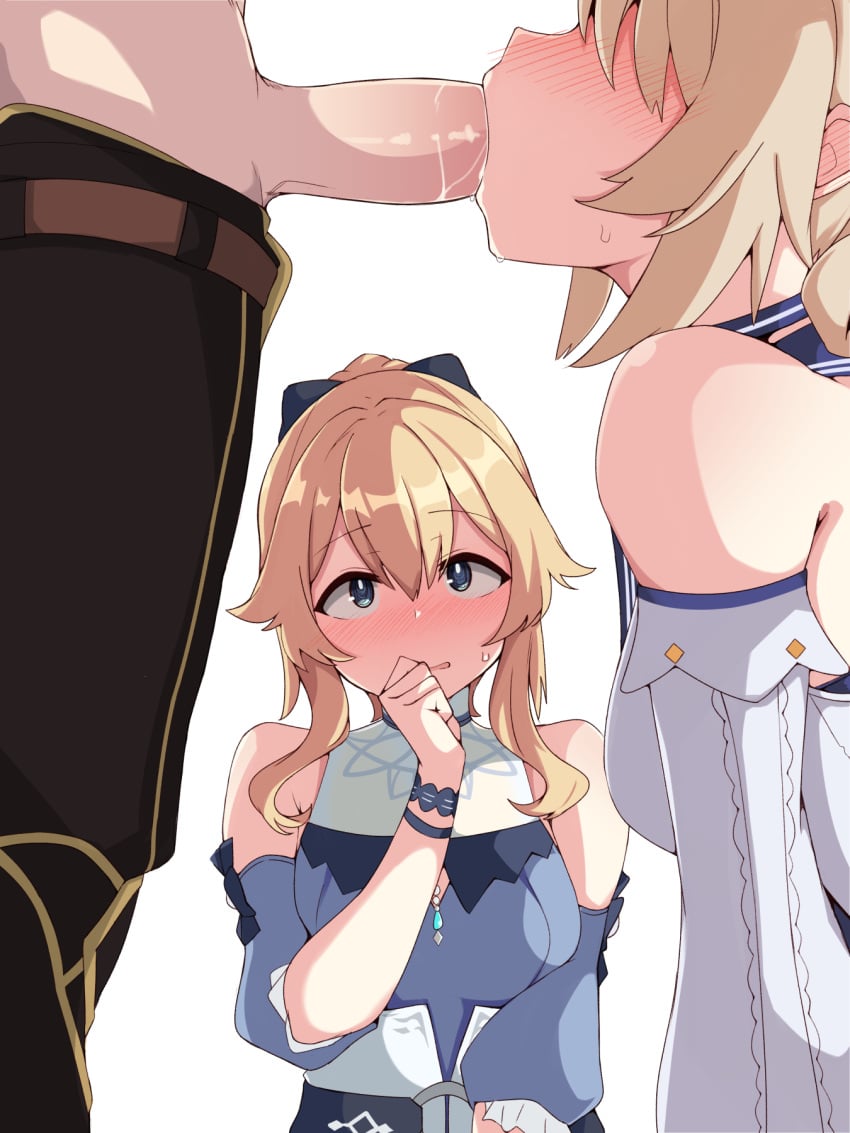 Aether & Barbara (Genshin Impact) Rule 34 – Being Watched