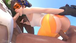 Blackwatch Reyes & Genji (Blizzard Entertainment) Rule 34 Video