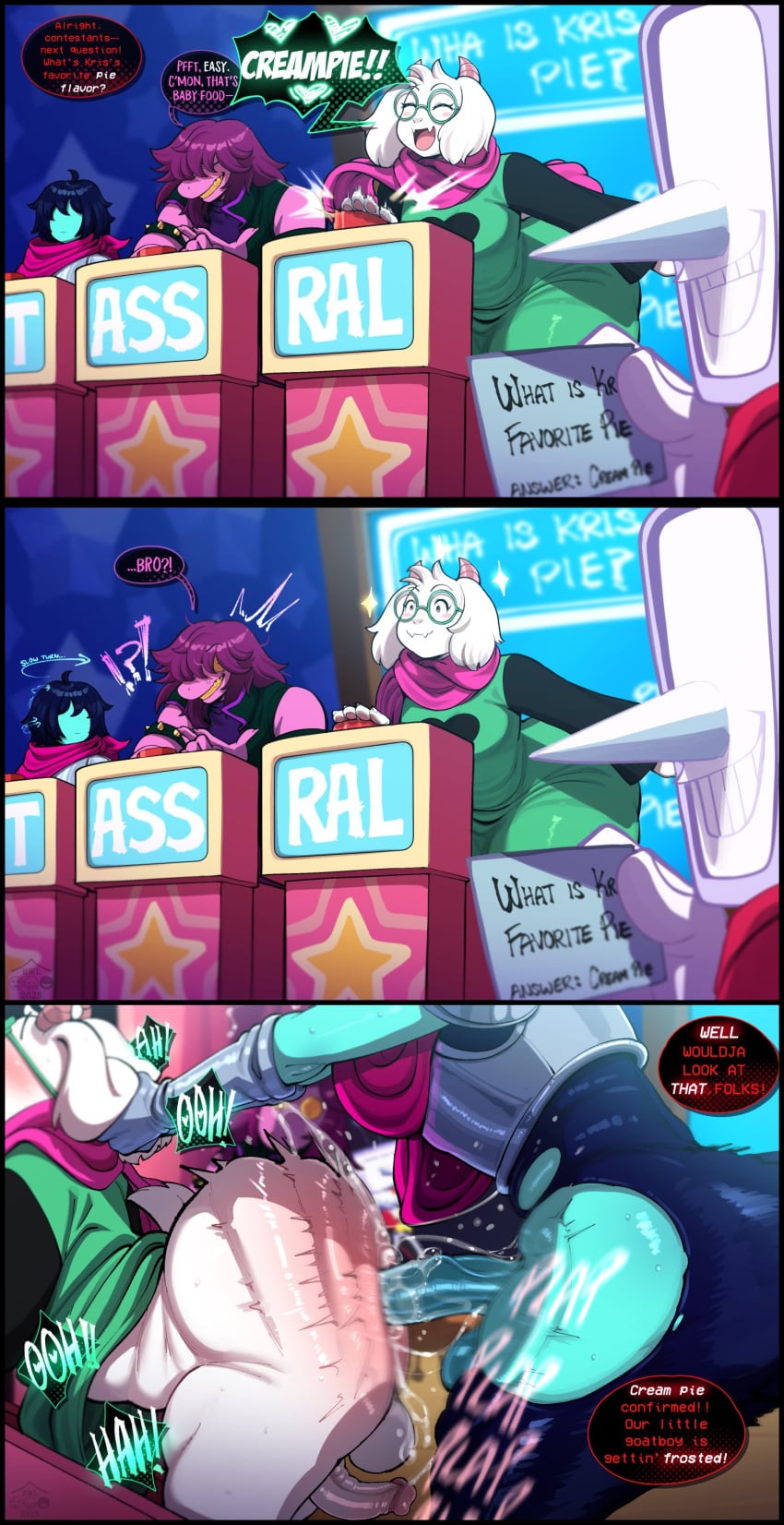 Kris & Ralsei (Deltarune) Rule 34 – 1femboy